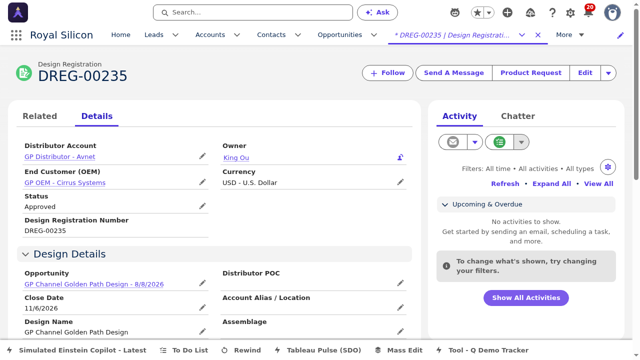 DReg Record — Overview