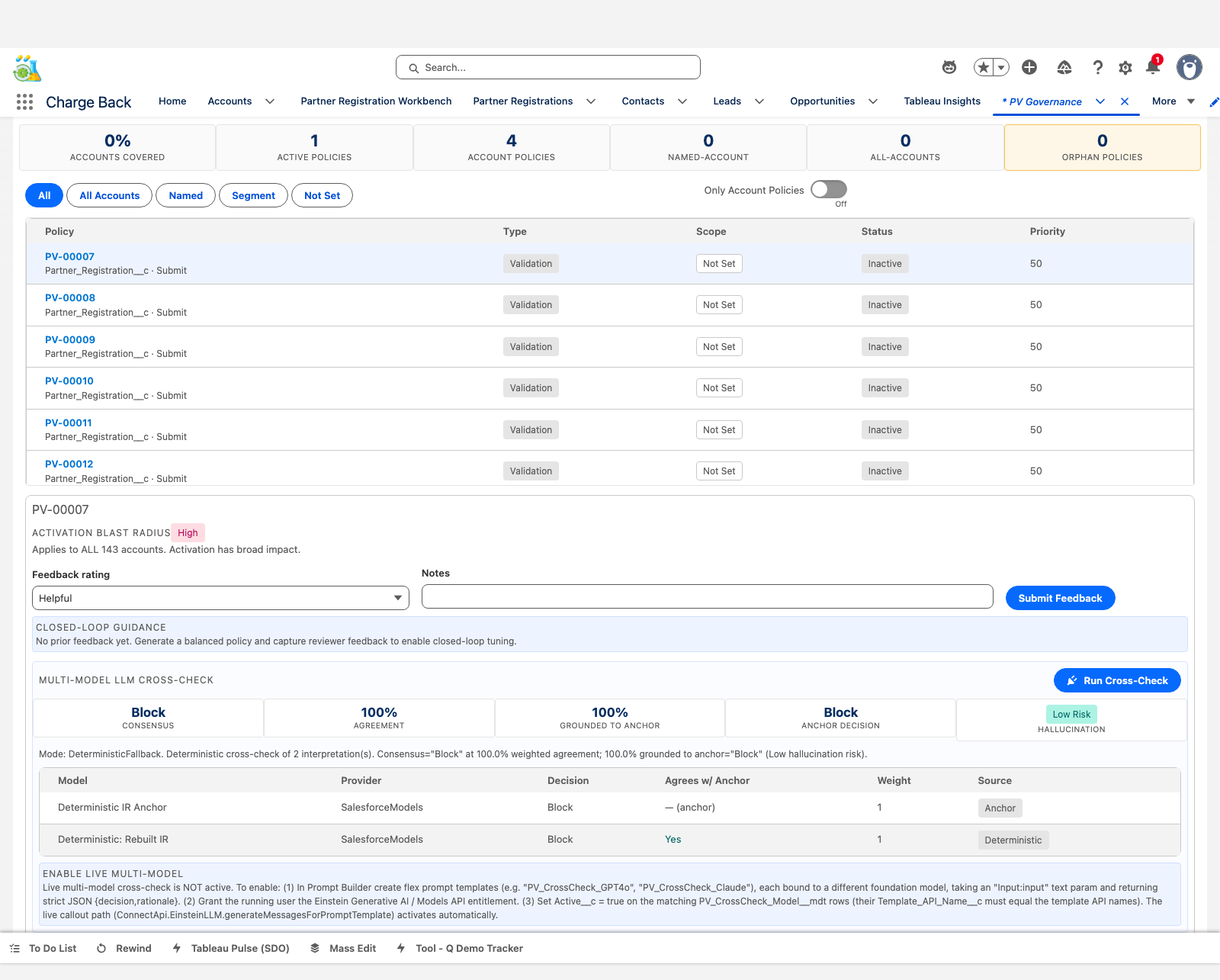 Cross-Check and Feedback